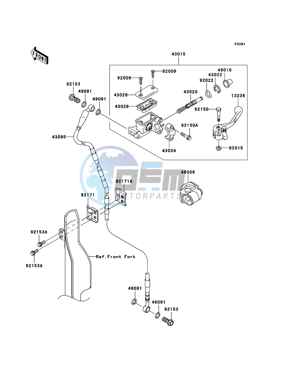 Front Master Cylinder