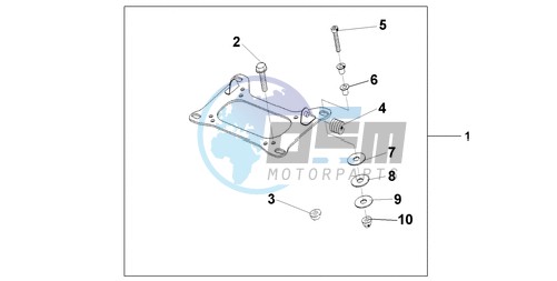 KIT CARRIER BRKT