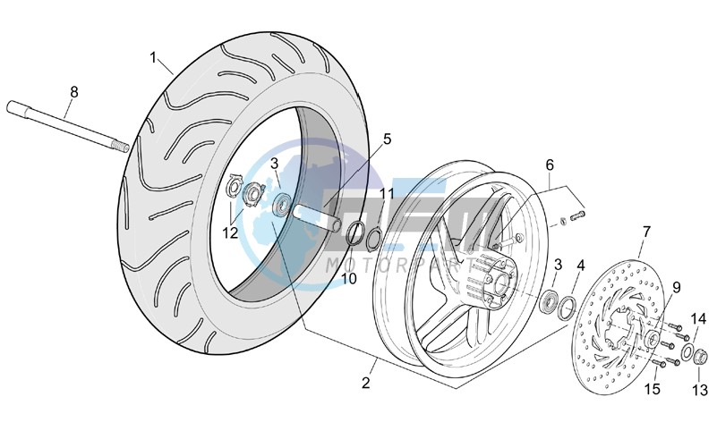 Front wheel