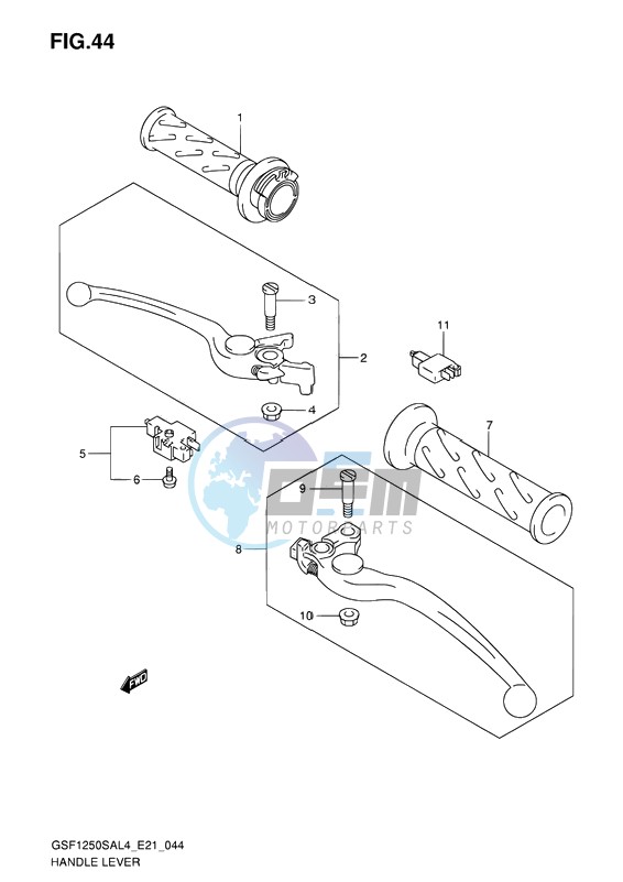 HANDLE LEVER