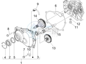 Granturismo 200 L drawing Reduction unit