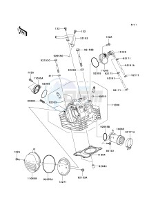 BR 125 B [WIND 125] (B2) B2 drawing CYLINDER HEAD