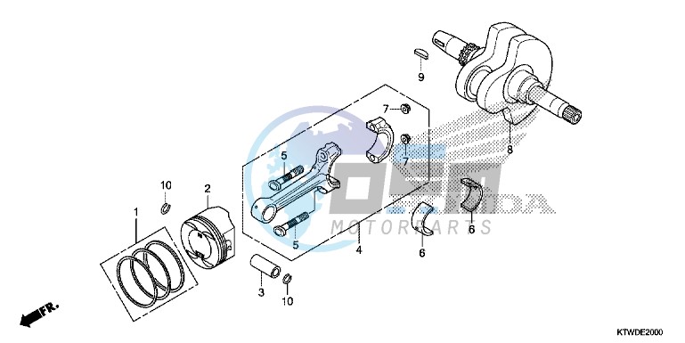 CRANKSHAFT/PISTON