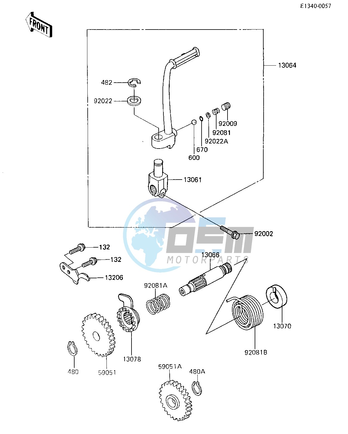 KICKSTARTER MECHANISM