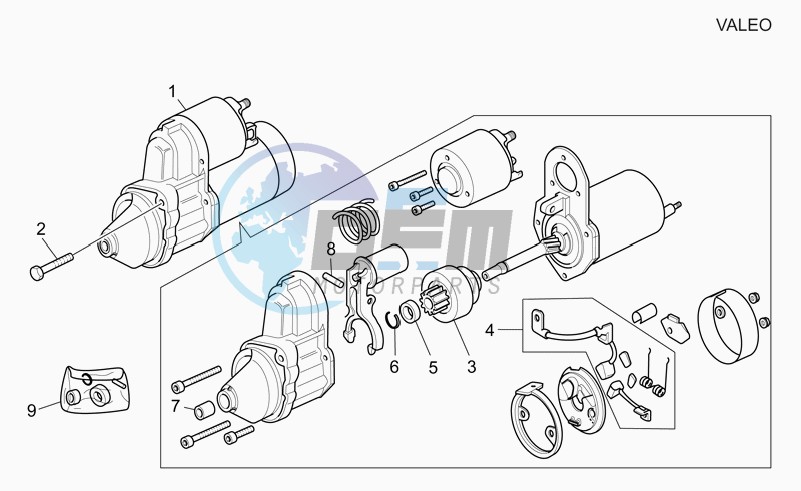 Starter motor