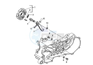 Zip 50 RST drawing Rear brake