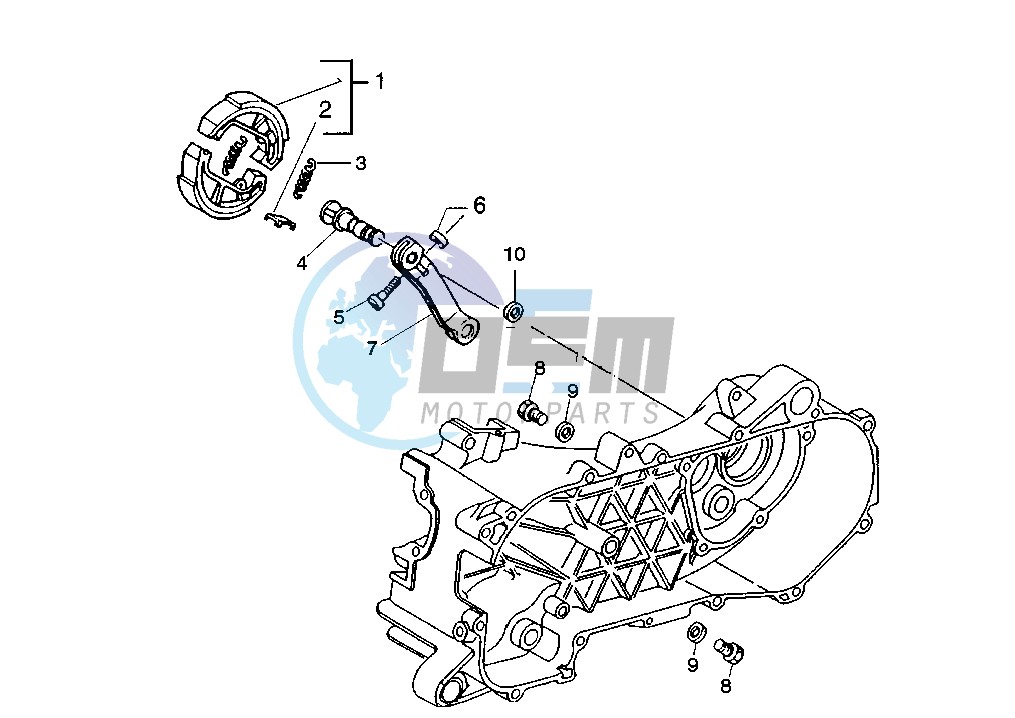 Rear brake