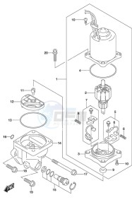 DF 115A drawing PTT Motor