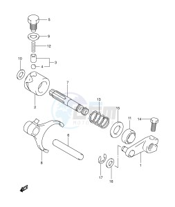 LT-A500F (E24) drawing GEAR SHIFTING (2)