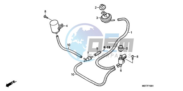 BYPASS CONTROL SOLENOID VALVE