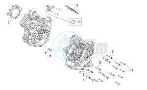 Dorsoduro 750 - ABS (EMEA, APAC, NAFTA) (AUS, CND, EU, J, USA) drawing Crankcases II