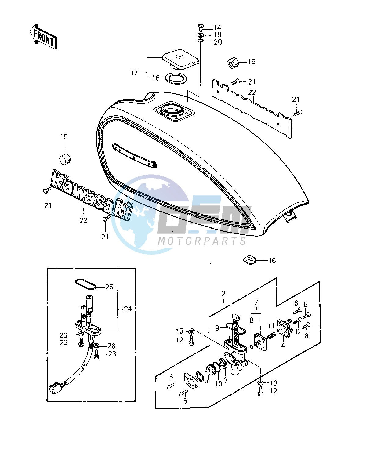 FUEL TANK -- 80-81 C1_C2- -