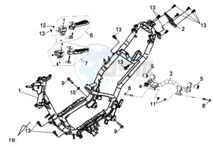 JET 4 R50 drawing FRAME