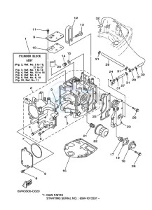 F25AMHL drawing CYLINDER--CRANKCASE-1