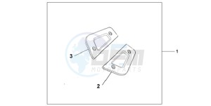 GL18009 Europe Direct - (ED) drawing CHROME P.STEP UND