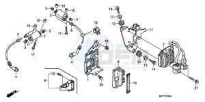 XL700V9 Europe Direct - (ED / SPC) drawing IGNITION COIL