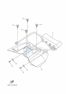 YXZ1000E YXZ1000R (B5J4) drawing TAILLIGHT