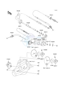 JS 800 A [800 SX-R] (A6F-A9F) A7F drawing CABLES