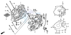 CBR125RW9 Australia - (U) drawing CRANKCASE