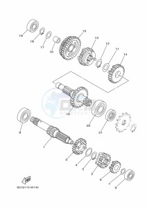 TT-R110E (B51U) drawing TRANSMISSION