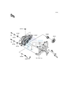 NINJA_250SL BX250AFS XX (EU ME A(FRICA) drawing Headlight(s)