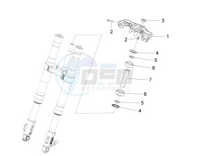 RS 125 REPLICA 4T E4 ABS (EMEA) drawing Steering