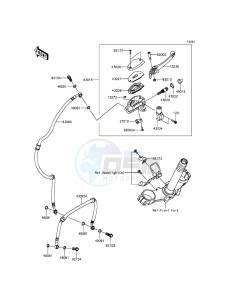 Z800 ZR800CDS UF (UK FA) XX (EU ME A(FRICA) drawing Front Master Cylinder