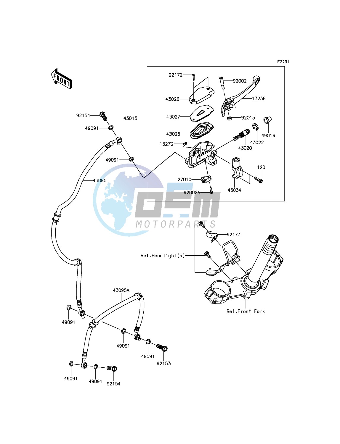 Front Master Cylinder