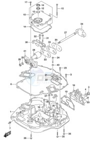 DF 225 drawing Engine Holder