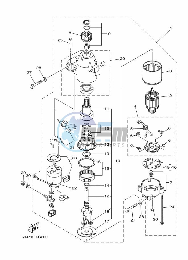 STARTER-MOTOR