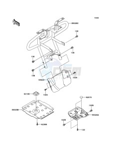 KVF360 4x4 KVF360ACF EU GB drawing Guard(s)