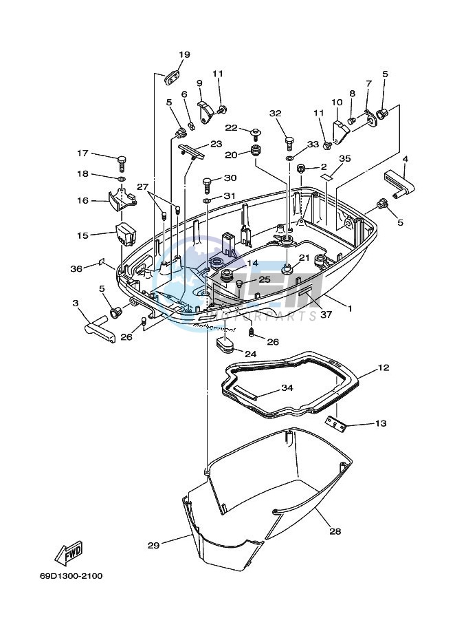 BOTTOM-COWLING