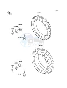 Z1000 ZR1000-A3H FR GB XX (EU ME A(FRICA) drawing Tires