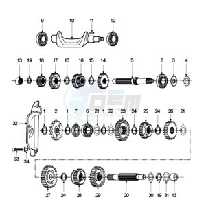 XR6 E EX drawing DRIVE SHAFTS AFTER 03-2010