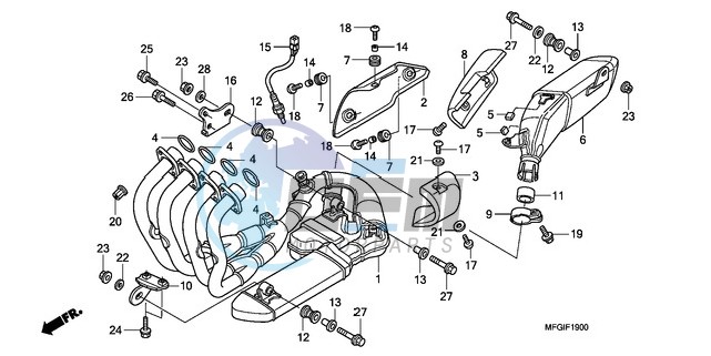 EXHAUST MUFFLER