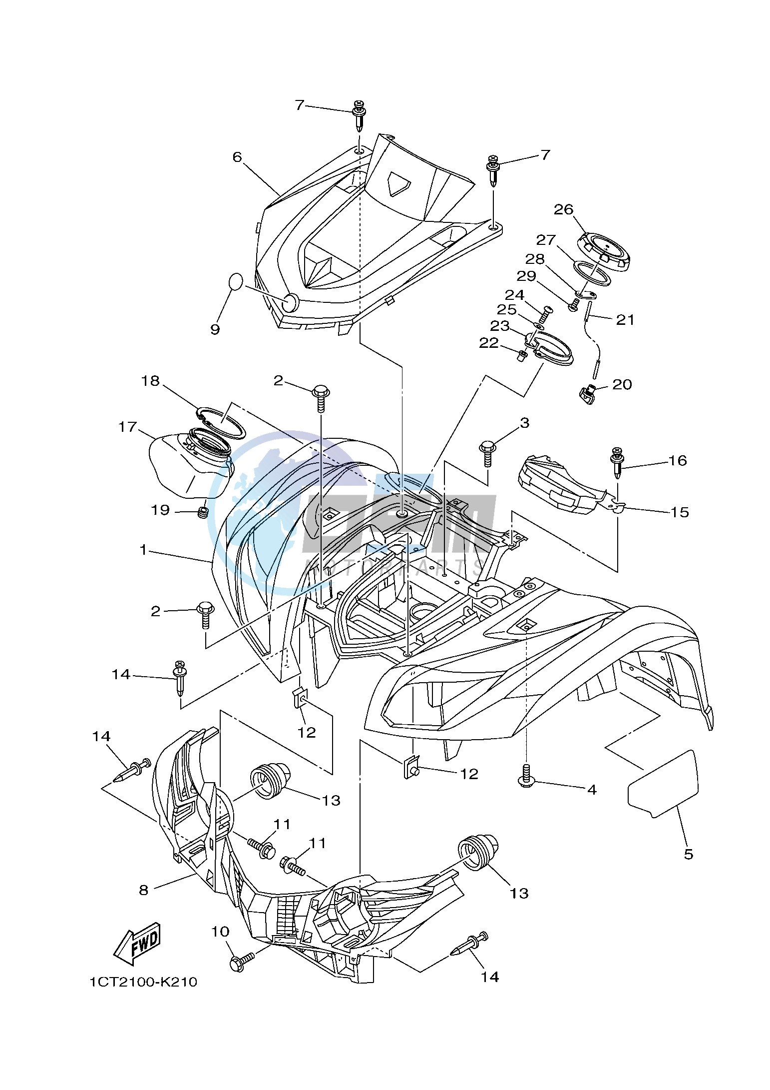 FRONT FENDER