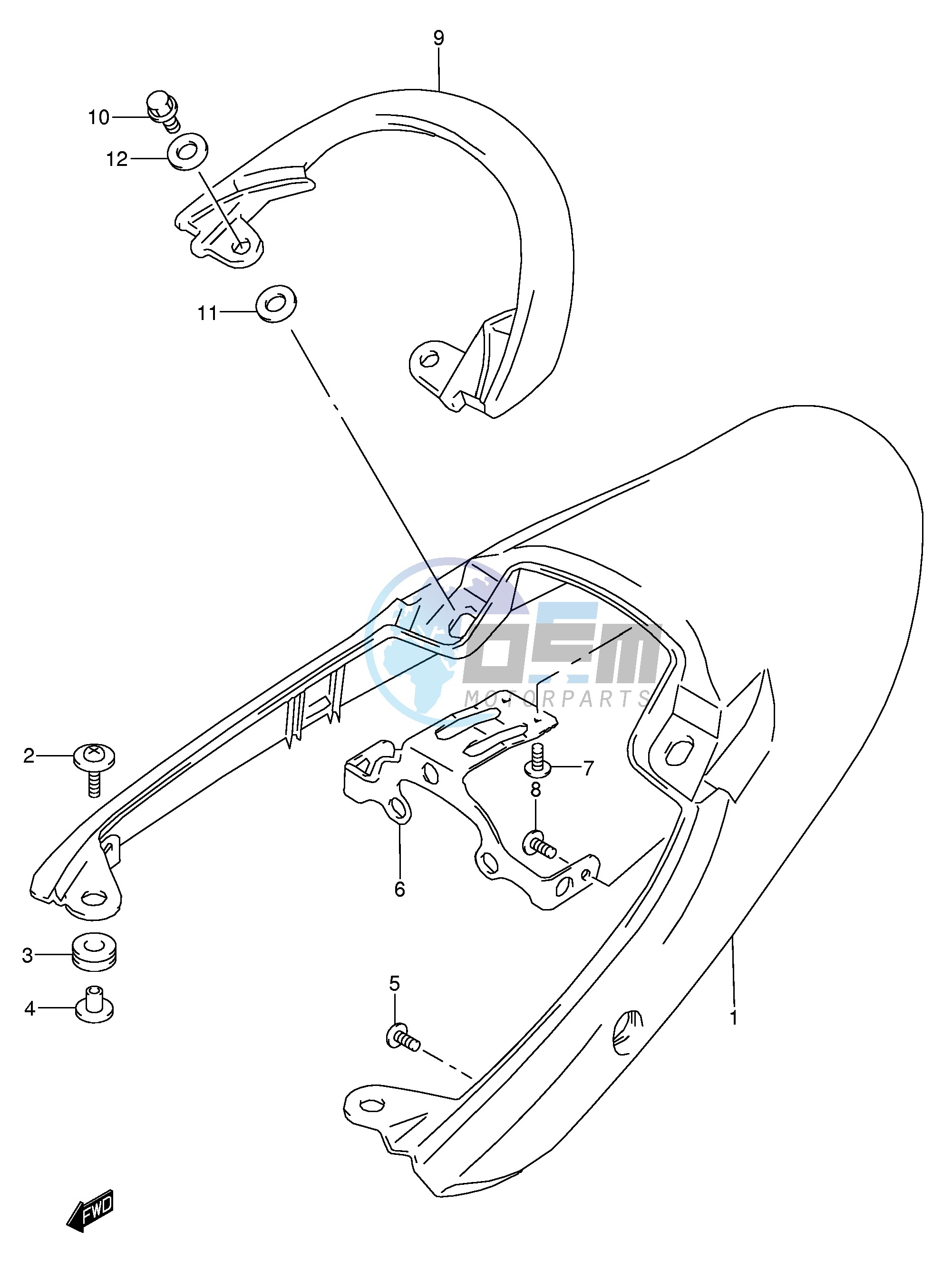 SEAT TAIL COVER (MODEL K1)