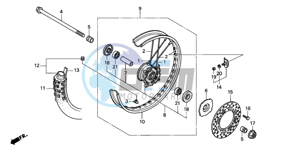 FRONT WHEEL