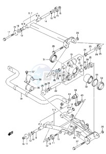 LT-A750XZ drawing REAR SUSPENSION ARM