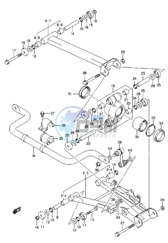 REAR SUSPENSION ARM