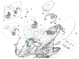 ETV 1200 Caponord Carabinieri drawing Locks