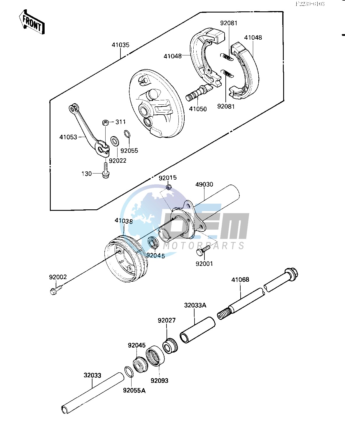 FRONT HUB_BRAKE