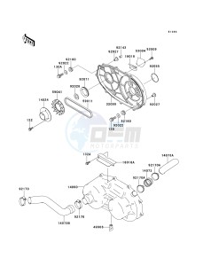 KAF 620 B [MULE 2520 TURF] (B1-B5) [MULE 2520 TURF] drawing CONVERTER COVER_DRIVE BELT