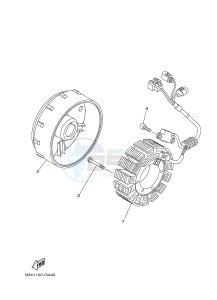 YXR700F YXR7FSPD RHINO 700 SPORTS EDITION (1RBM 1RBN 1RBP) drawing GENERATOR