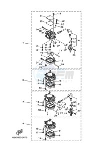 F50DET drawing CARBURETOR