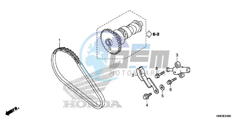 CAM CHAIN/ TENSIONER