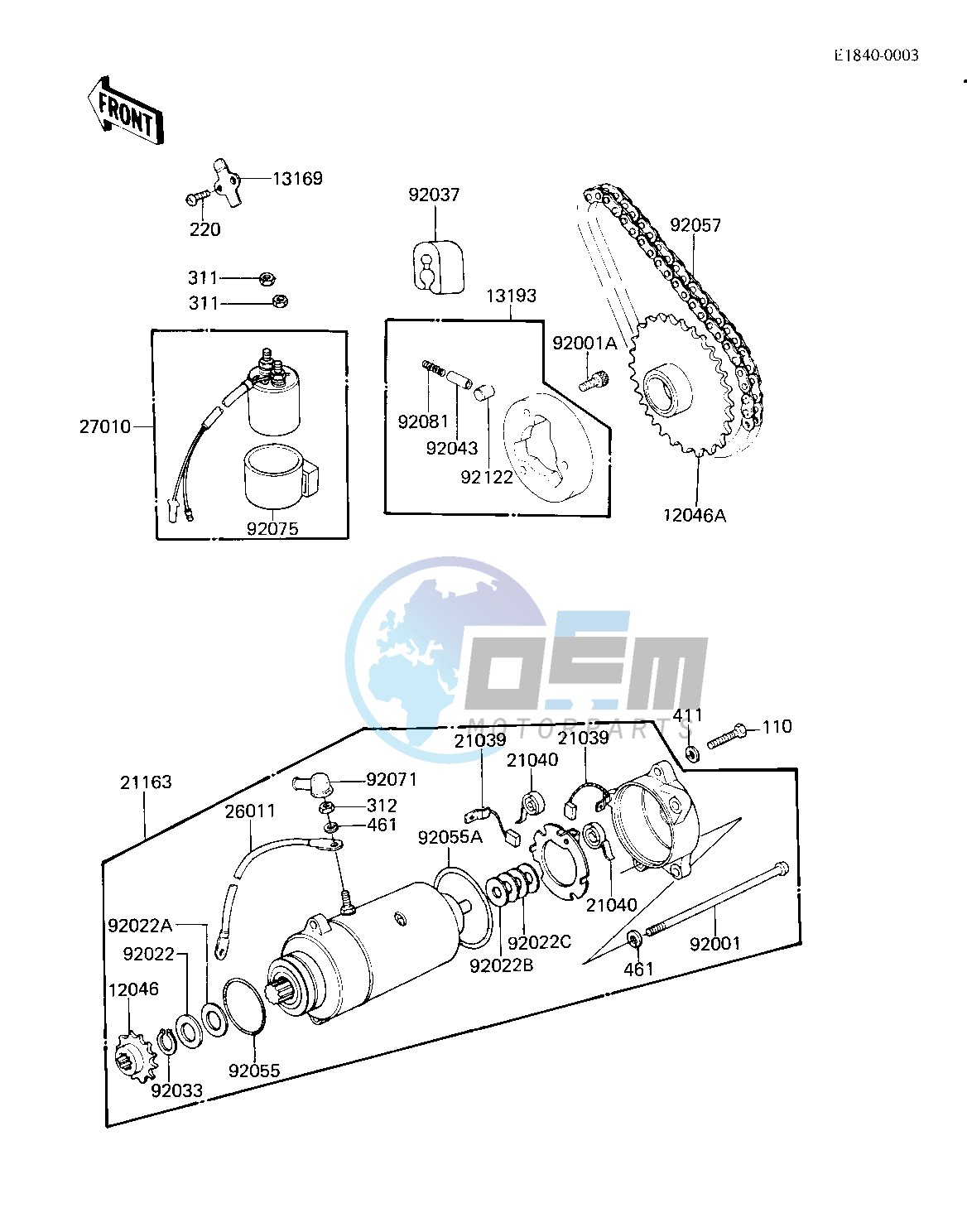 STARTER MOTOR_STARTER CLUTCH -- 81 D2- -