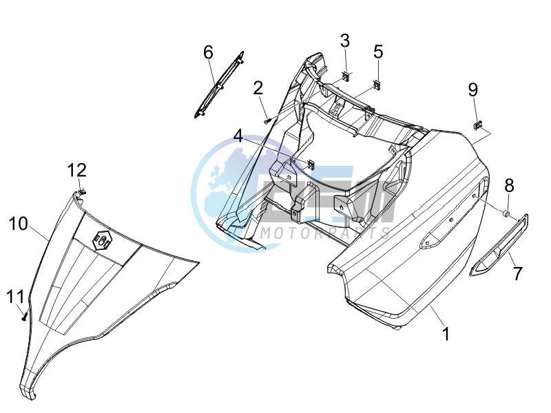 Front shield