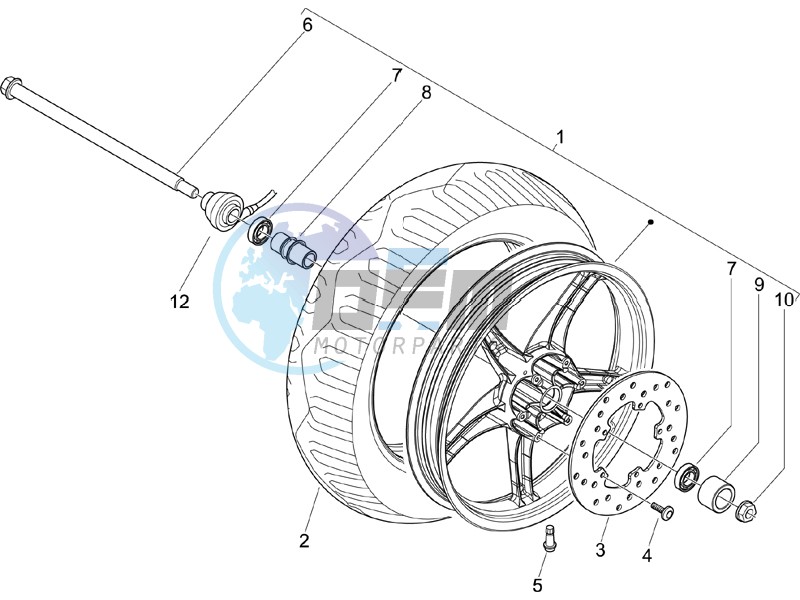 Front wheel