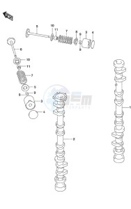 DF 140A drawing Camshaft